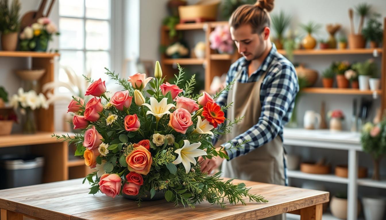 Flores frescas para o dia a dia